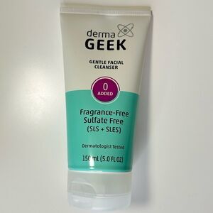 DermaGEEK Gentle Facial Cleanser Fragrance-Free Sulfate Free 150mL 5.0 oz NEW